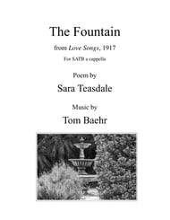 The Fountain SATB choral sheet music cover Thumbnail
